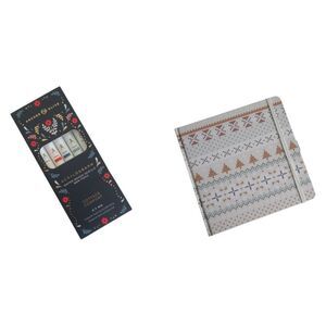 New Archer and Olive Sweater Weather Square Notebook & Acrylograph Pens